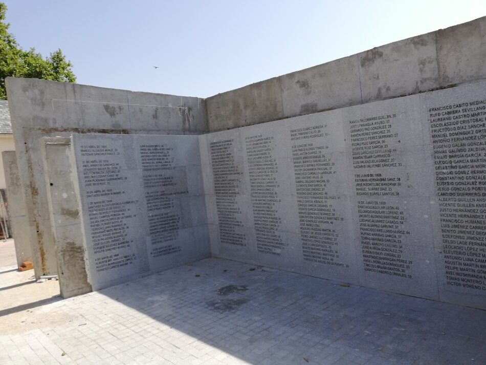 Concentración en Defensa del Memorial del cementerio del Este de Madrid: 2 de Noviembre