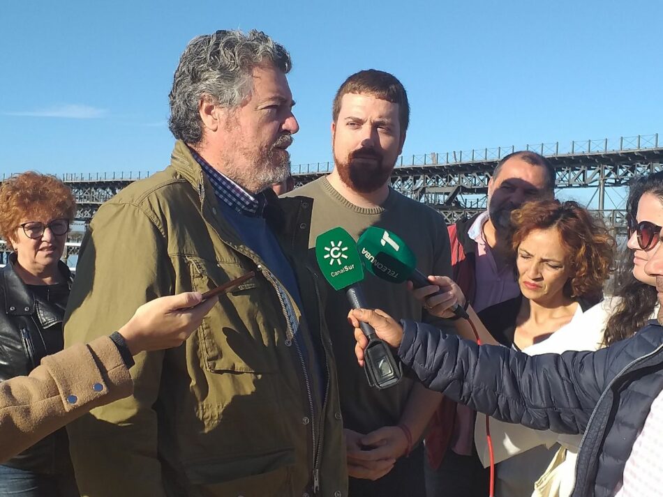 Unidas Podemos reclama en Huelva la creación de una empresa pública de la energía para romper con la dependencia política del oligopolio energético