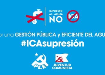 «Por una gestión pública y eficiente del agua, ¡ICA supresión!»