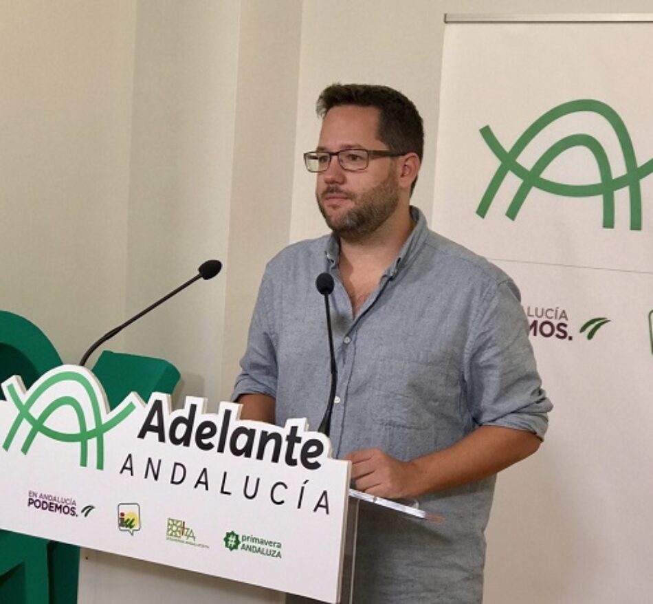 Adelante Andalucía pedirá explicaciones a Imbroda en el Parlamento tras dejar a 37 centros escolares de Jaén sin servicio de comedor