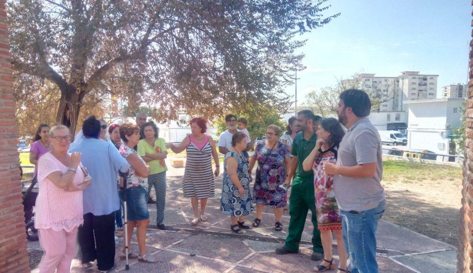 Adelante Jerez denuncia el abandono de la barriada del Polígono San Benito