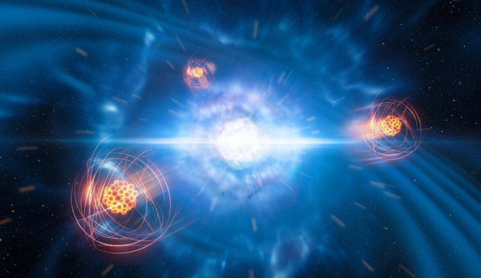 Primera detección de un elemento pesado recién nacido en el espacio