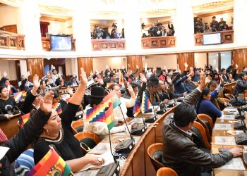 Bolivia aprueba la ley que convoca nuevas elecciones tras el acuerdo negociado entre el MAS y el gobierno de facto