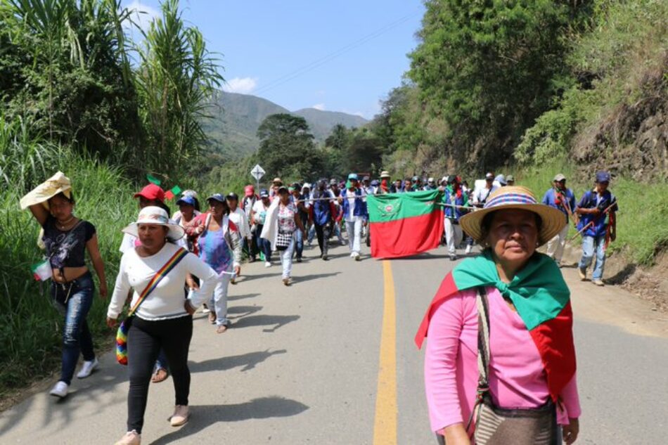 Comunidades indígenas rechazan la militarización del Cauca colombiano