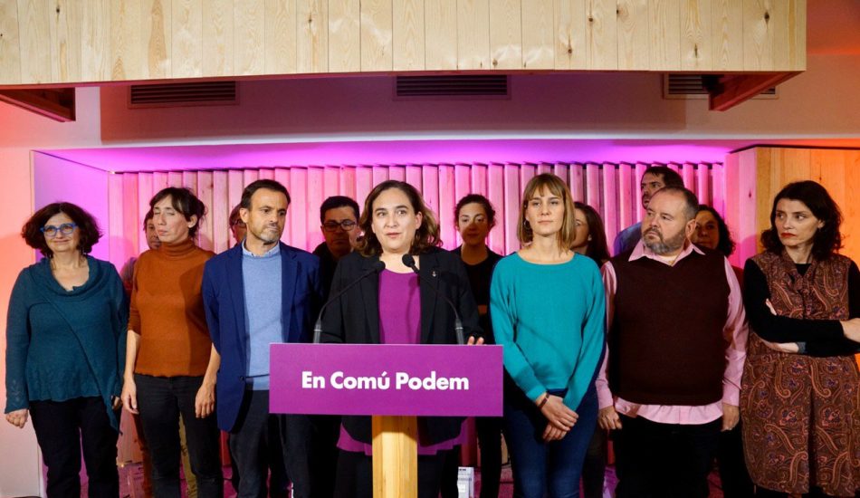 Ada Colau, Jéssica Albiach i Candela López lideraran la nova etapa de l’espai dels i les Comuns