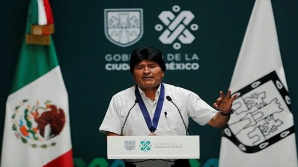 Morales pide a la ONU, al Papa y a países europeos apoyar el diálogo en Bolivia