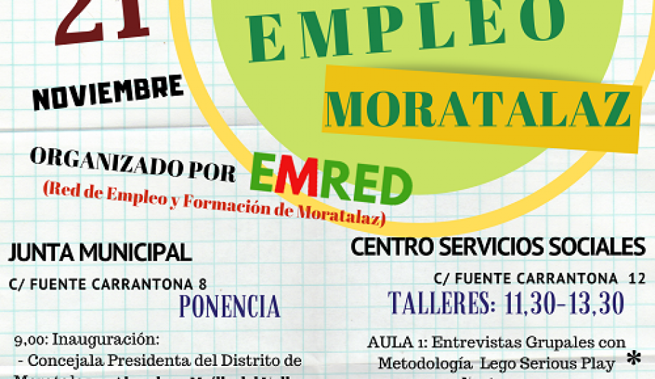 IV Feria de Empleo de Moratalaz