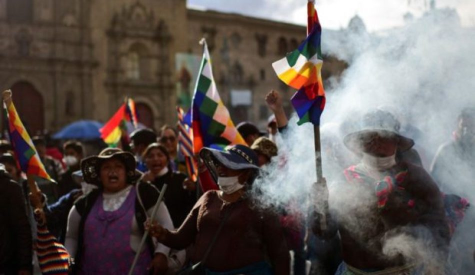 En Bolivia como en Palestina