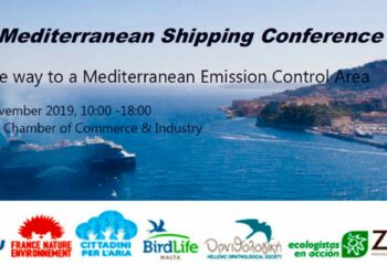 Urge controlar las emisiones del transporte marítimo en el Mediterráneo