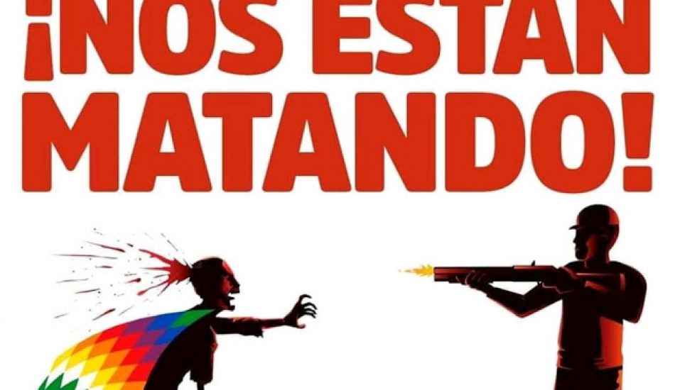 La dignidad de las Wiphalas contra el Golpe de Estado en Bolivia
