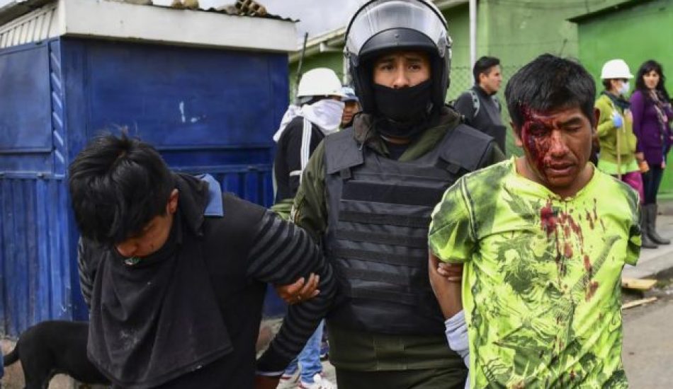 Bolivia. Golpe de Estado. Solo existe el poder de las armas