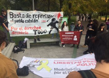 La Plataforma Referéndum UAM convoca un acto en Madrid contra la represión en Cataluña y por el derecho a decidir