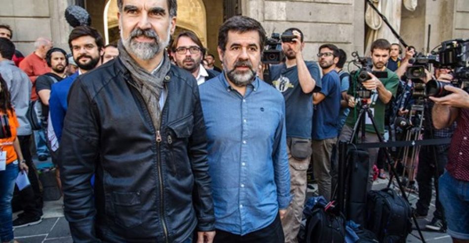 Amnistía Internacional: «la condena por sedición a Jordi Sànchez y Jordi Cuixart, una amenaza a los derechos a la libertad de expresión y de reunión pacífica»