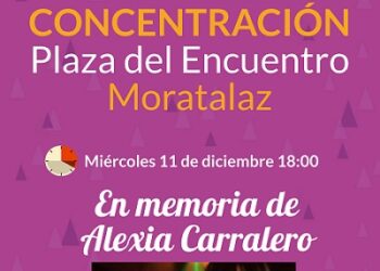 Moratalaz sale a la calle en recuerdo de Alexia Carralero y contra la violencia machista