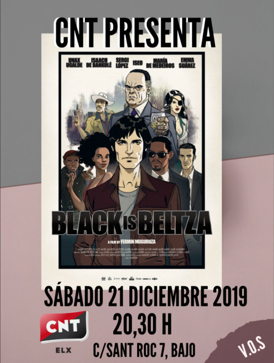 Proyección de ‘Black is beltza’, el 21 de diciembre en Elche