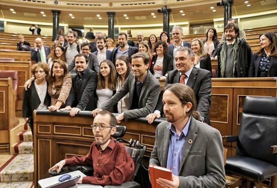 El Gobierno confirma los nombramientos de los ministros de Unidas Podemos: Pablo Iglesias, Irene Montero, Alberto Garzón, Yolanda Díaz y Manuel Castells