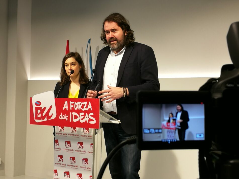 Esquerda Unida valora como oportunidade histórica ao Goberno progresista de PSOE e Unidas Podemos para satisfacer as demandas sociais das galegas e galegos