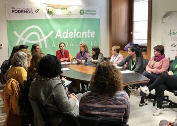 Adelante Andalucía se reúne con colectivos de mujeres afectados por la paralización de las subvenciones a sus proyectos