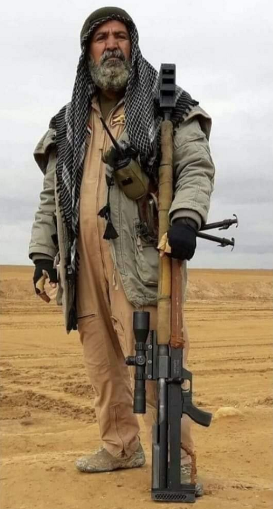 Abu Tashin al-Salhi «Ojo de halcón», el francotirador iraquí que acabó con 384 miembros de ISIS