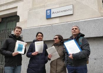 La Plataforma en Defensa de Madrid Central presenta al Ayuntamiento 30 medidas contra la contaminación: menos tráfico y más transporte público