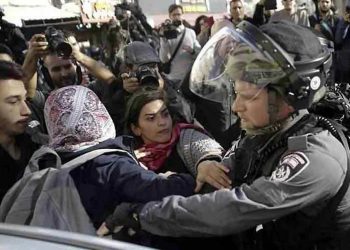 Tropas israelíes reprimen protestas palestinas en Cisjordania