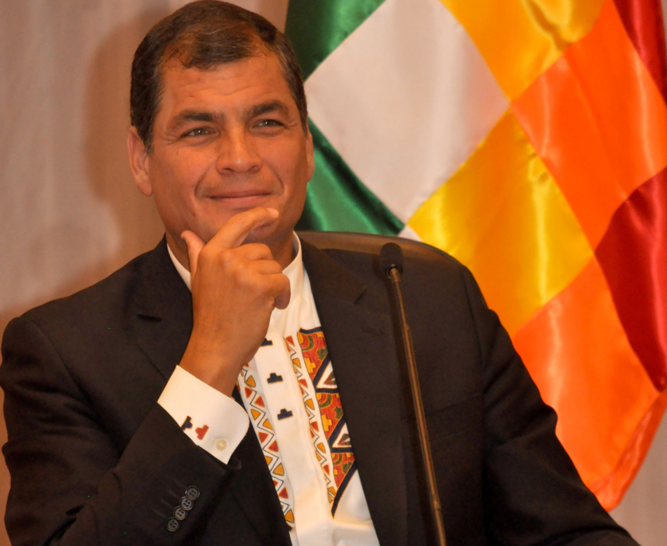 Rafael Correa: «Somos los Estados desunidos de América»