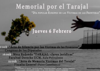 Tarajal: Memorial y VII Marcha por la Dignidad, 6 y 8 de febrero