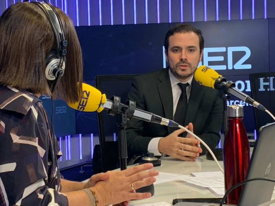 Garzón ve “legítimas e históricas” las demandas de los agricultores frente a un problema derivado en buena medida de la “simetría y correlación de fuerzas” tan desigual en el sector