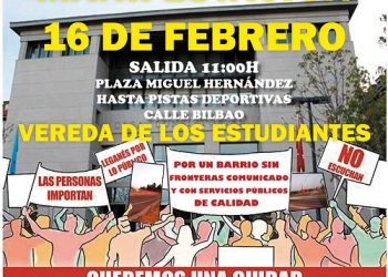 Leganés “ciudad abandonada”: este domingo se retoman las movilizaciones