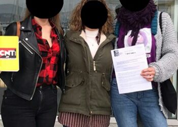 CNT Vigo: convocatoria de la Huelga Feminista del 8M