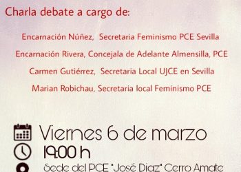Acto 6 de marzo: «Feminismo y Lucha Obrera»