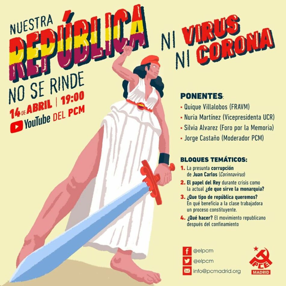 «Nuestra República no se rinde. Ni virus ni corona»