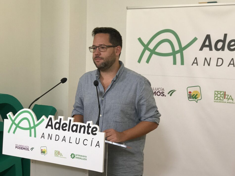 Adelante Andalucía defiende una desescalada educativa progresiva y la reducción de ratios