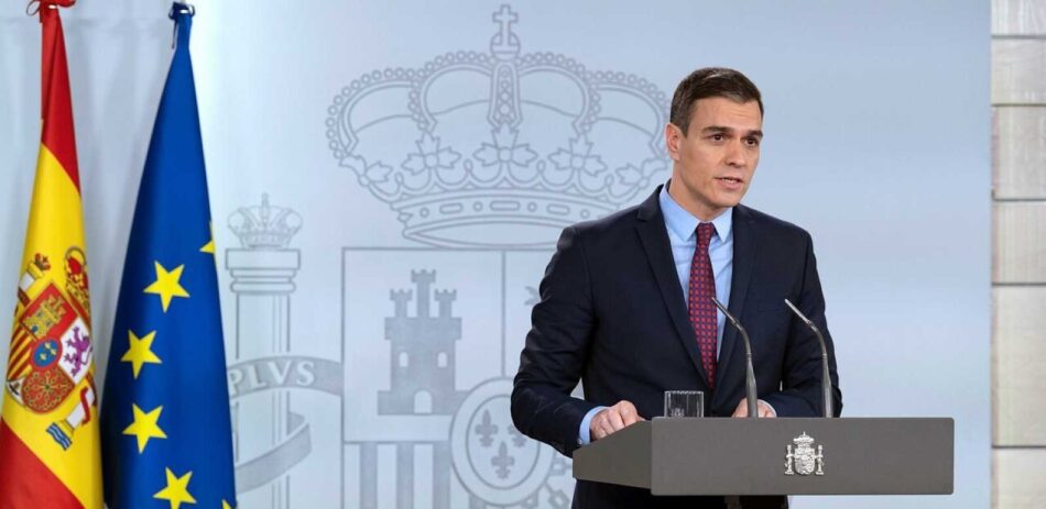 El gobierno pedirá extender el estado de alarma en España hasta el 9 de mayo
