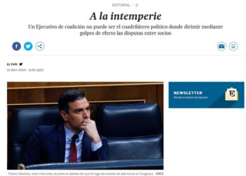 El País pide dimisiones a Sánchez… Pues que dimita Calviño