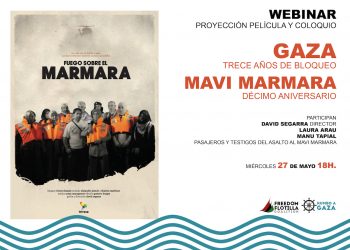 Seminario «Web y Fuego sobre el Mavi Marmara» en su 10º aniversario