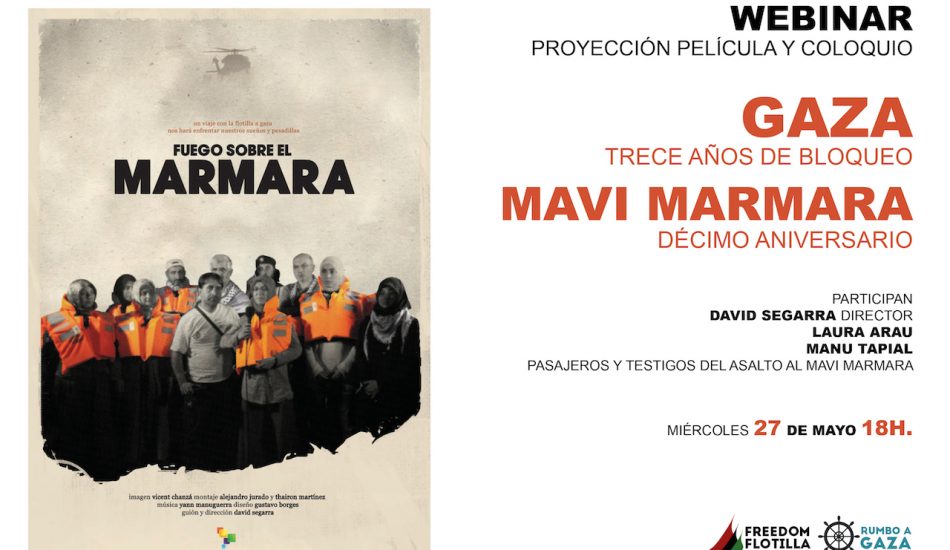 Seminario «Web y Fuego sobre el Mavi Marmara» en su 10º aniversario