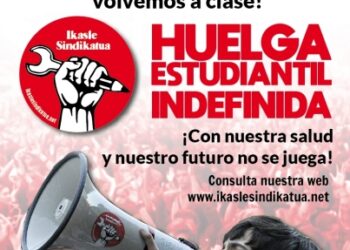 No volvemos a clase: huelga estudiantil indefinida en Euskadi y documento para debatir en el Consejo Escolar del Estado