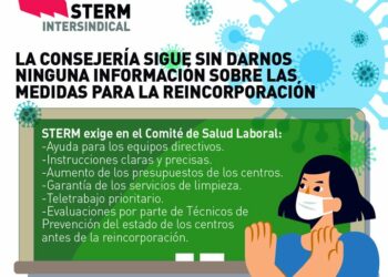 STERM-i solicita el inicio de las negociaciones para reducir la ratio el próximo curso