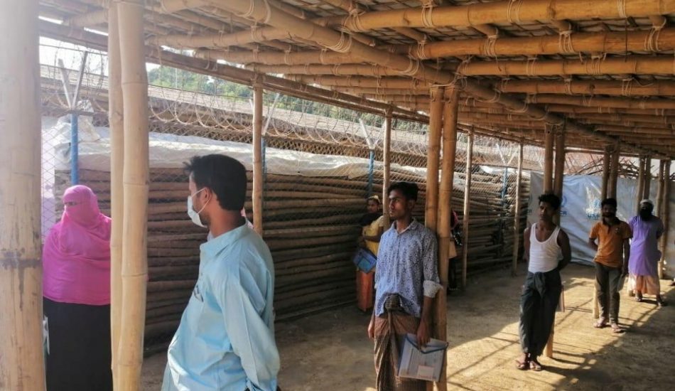 ACNUR alerta sobre la detección de casos de Covid-19 en campamentos de refugiados rohingyas