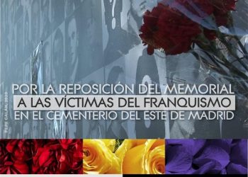 Acto homenaje (ofrenda floral) a las víctimas del Franquismo en el Cementerio del Este