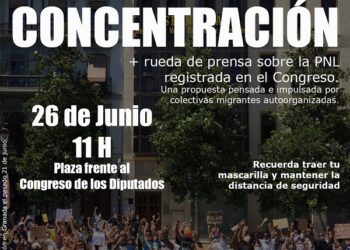 #RegularizacionYa y Coordinadora Obrim Fronteres registran una Proposición No de Ley en el Congreso para regularizar a personas migrantes