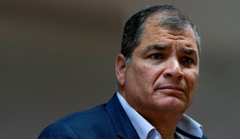 Correa denuncia que el Consejo Nacional Electoral de Ecuador eliminará al partido con el que buscaba participar en los comicios de 2021