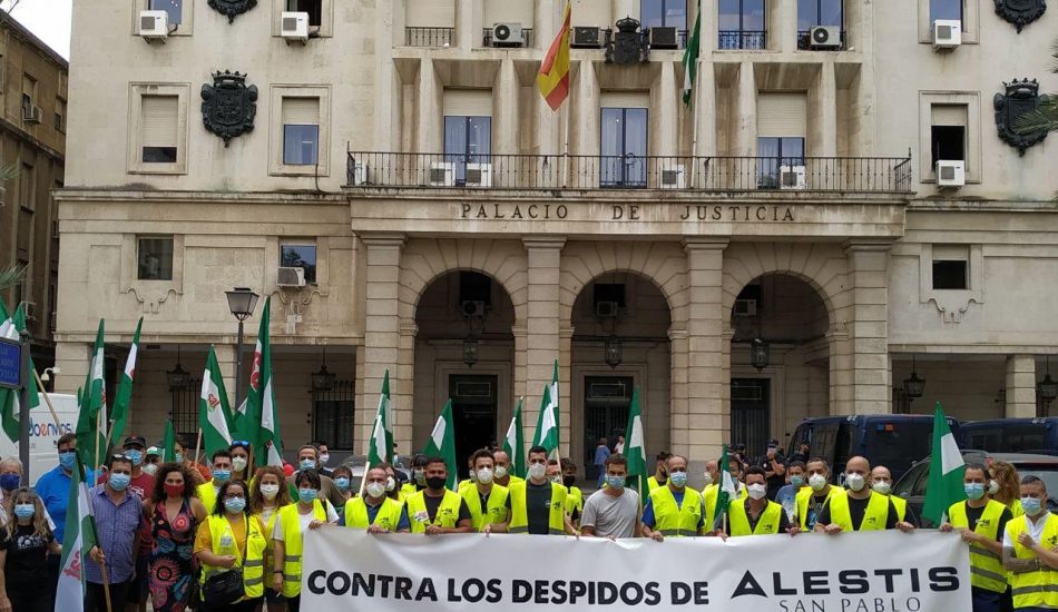Teresa Rodríguez pide a la ministra Montero que frene cualquier intento de recurso judicial de Alestis contra la sentencia del TSJA