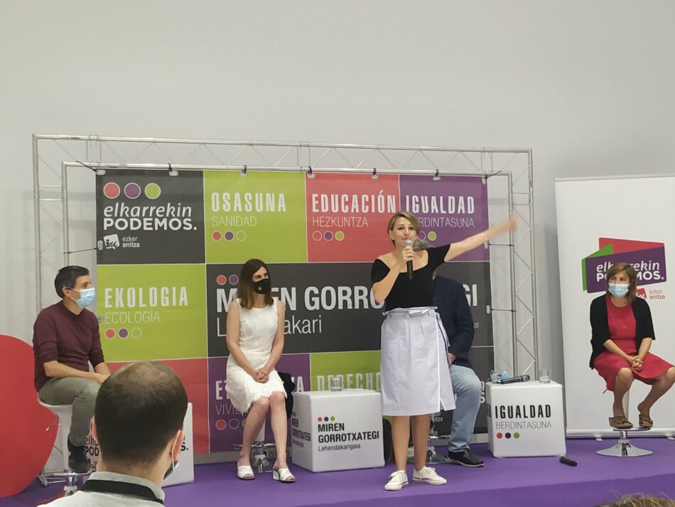 Partido Comunista de Euskadi-EPK pide votar a la coalición Elkarrekin Podemos-Izquierda Unida para constituir un gobierno que defienda los intereses de la clase trabajadora y los sectores más vulnerables