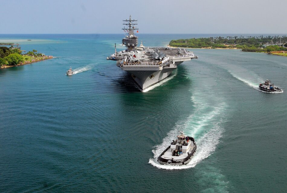 EEUU envía dos portaviones al mar de la China Meridional