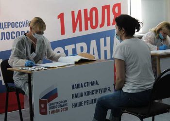 Más de 55 por ciento de participación en referendo ruso