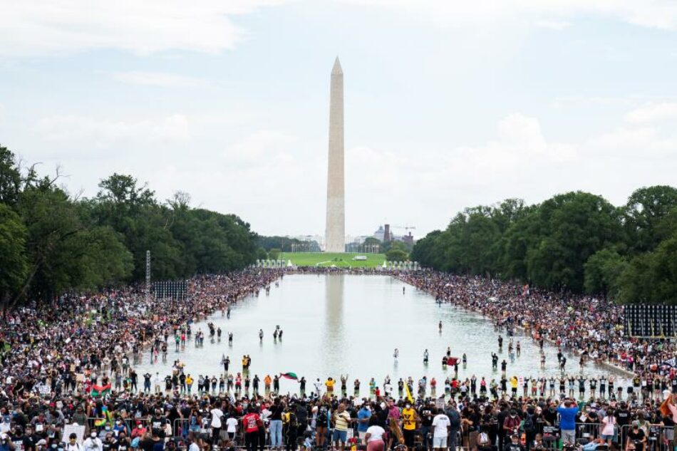 Histórica movilización en Washington contra el racismo y la brutalidad policial