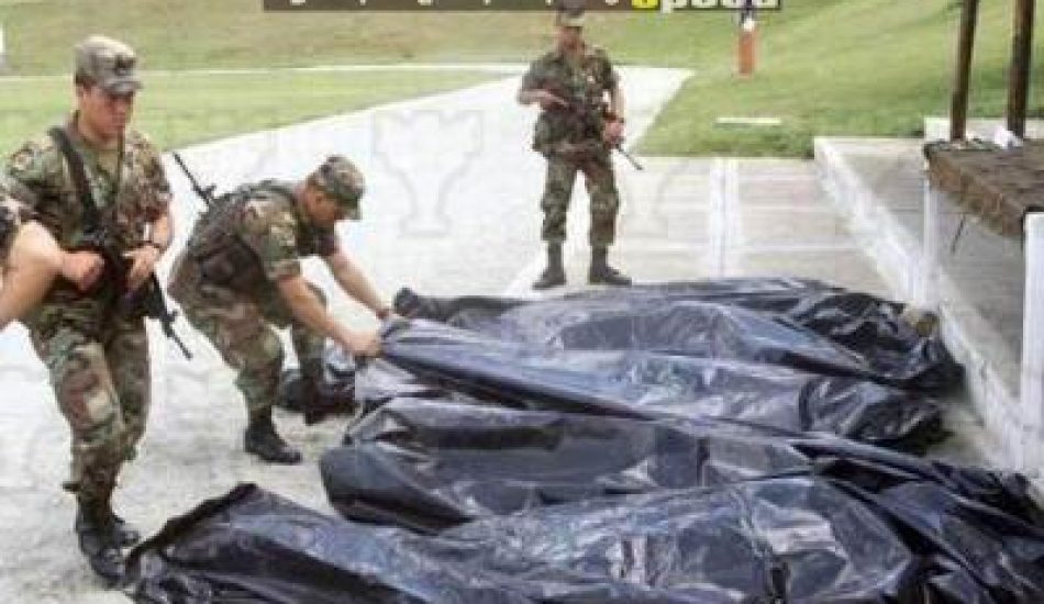 Siguen las masacres en áreas de las Fuerzas de Tarea del Ejército en Colombia