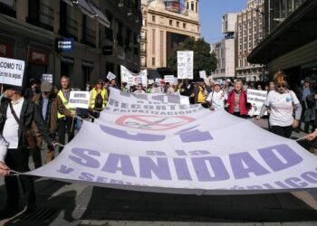 La Marea Blanca vuelve a las calles en defensa de la sanidad pública madrileña